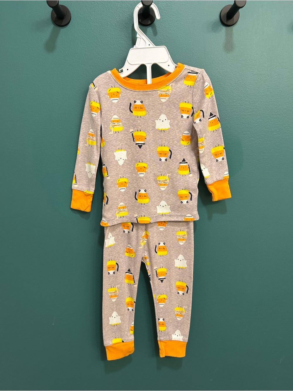 Kids Candy Corn Pajama Set